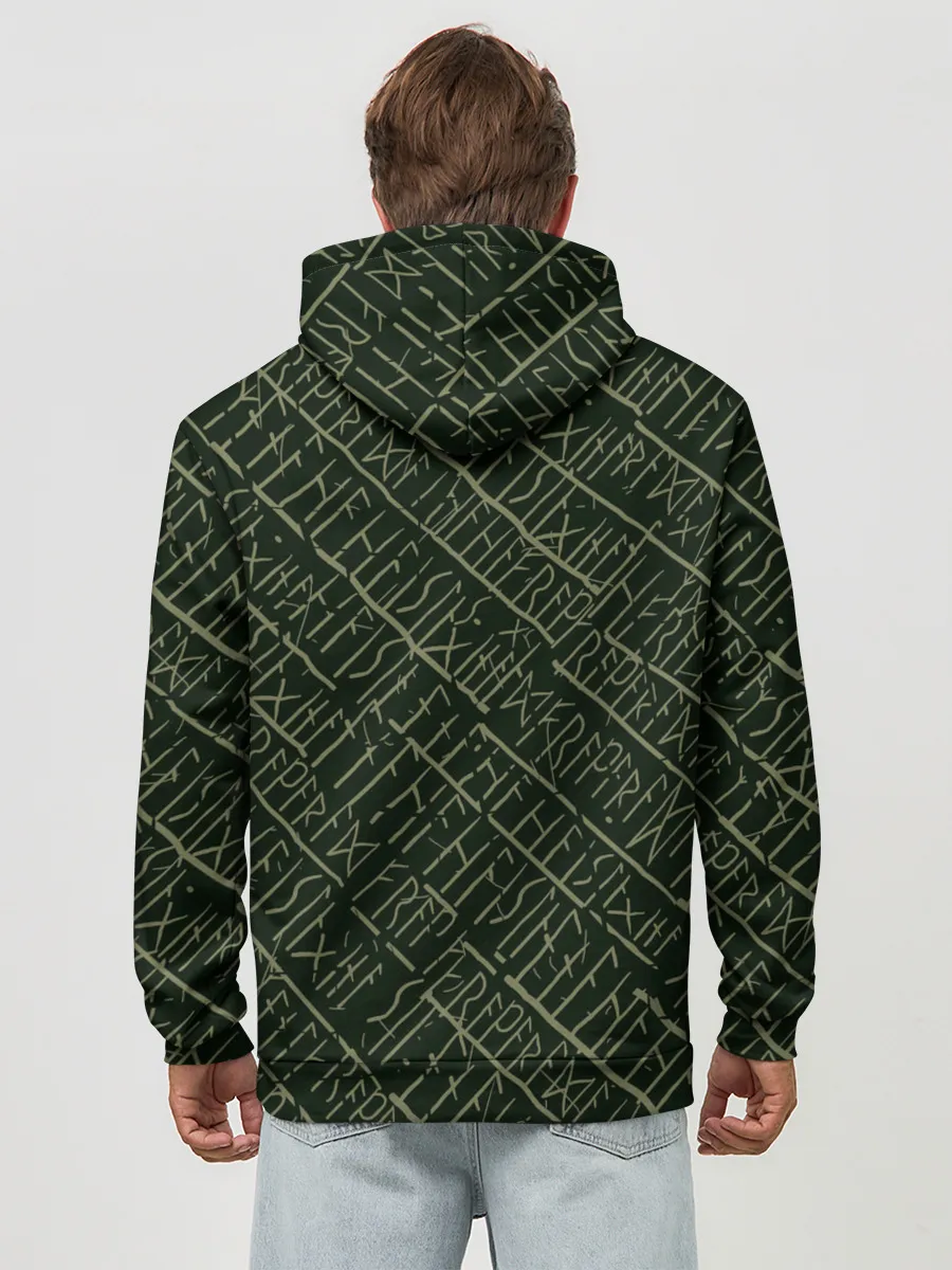 Худи мужской база хлопок / Дерево жизни