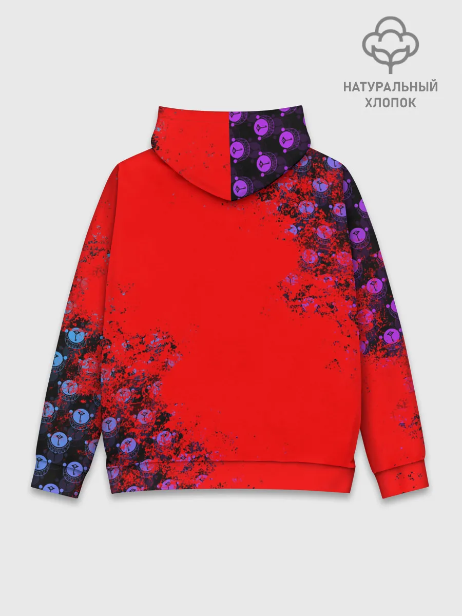 Худи мужской база хлопок / Hazbin Hotel Alastor