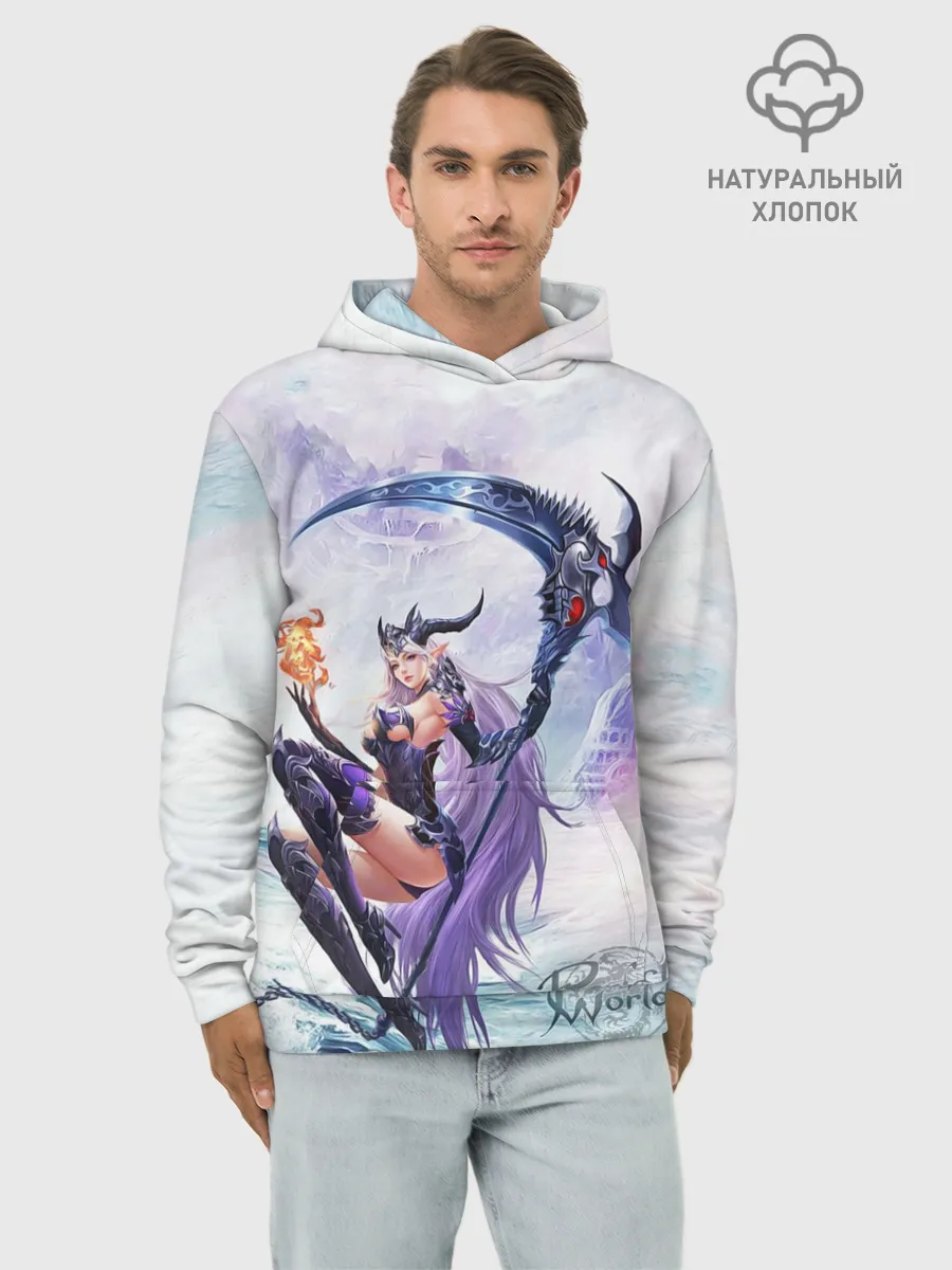 Худи мужской база хлопок / Shadow class girl