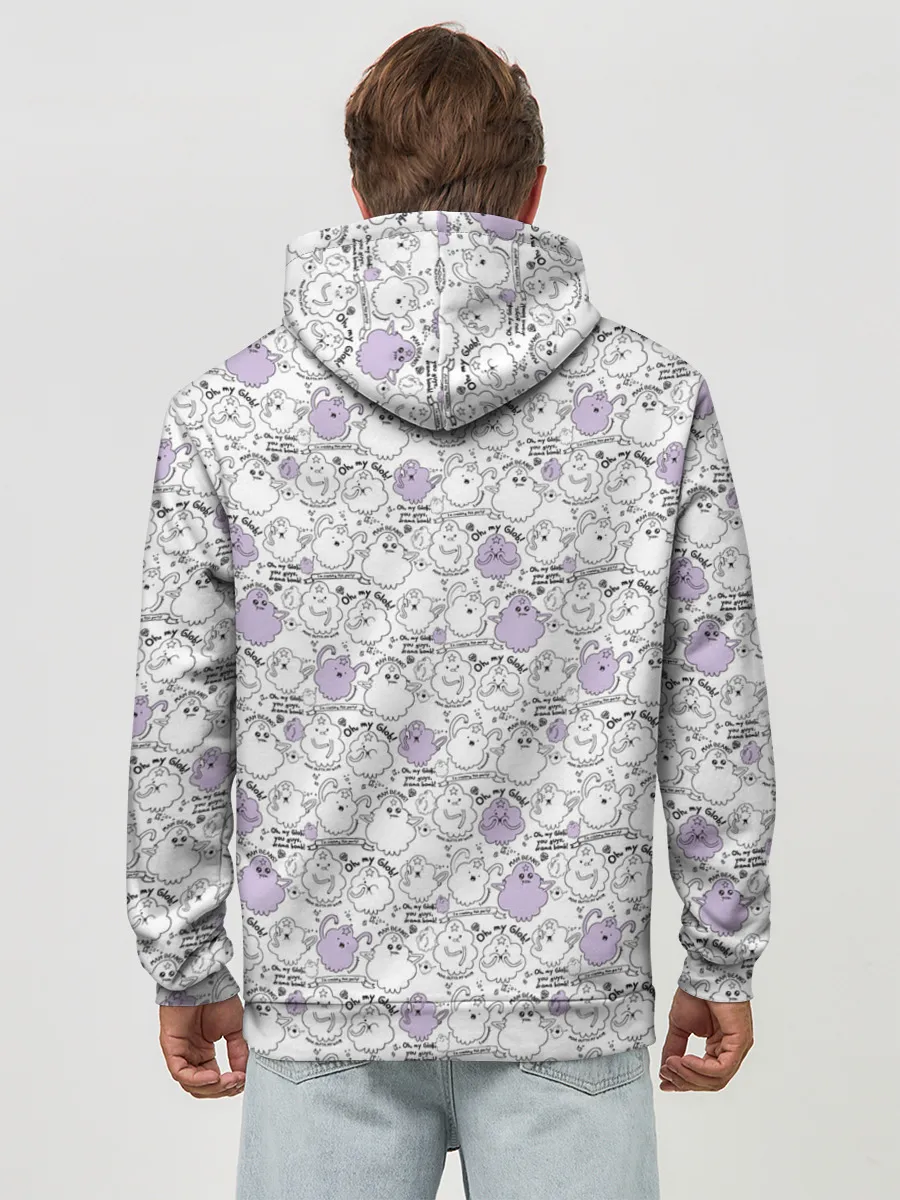 Худи мужской база хлопок / What the Lump