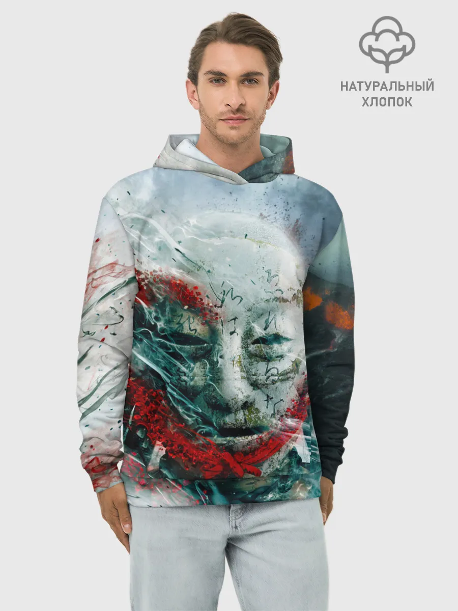 Худи мужской база хлопок / Shadows of the Hitokiri