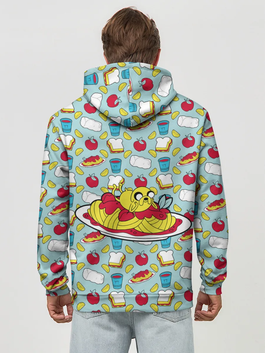 Худи мужской база хлопок / Jake the Dog