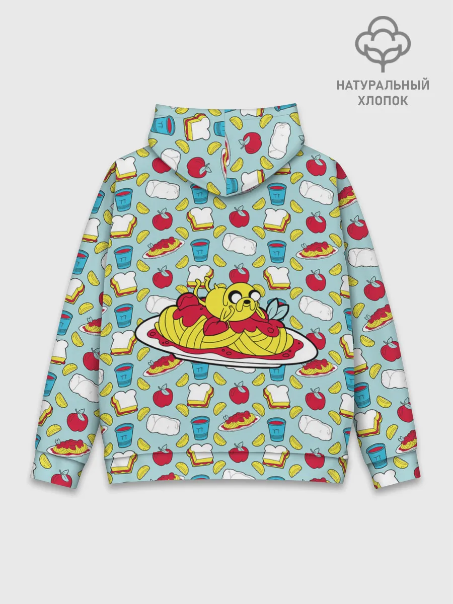 Худи мужской база хлопок / Jake the Dog