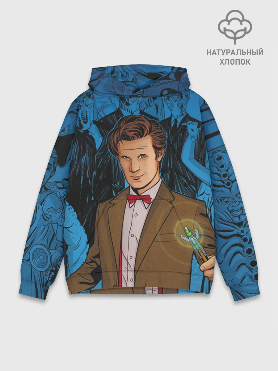 Худи мужской база хлопок / Доктор Кто