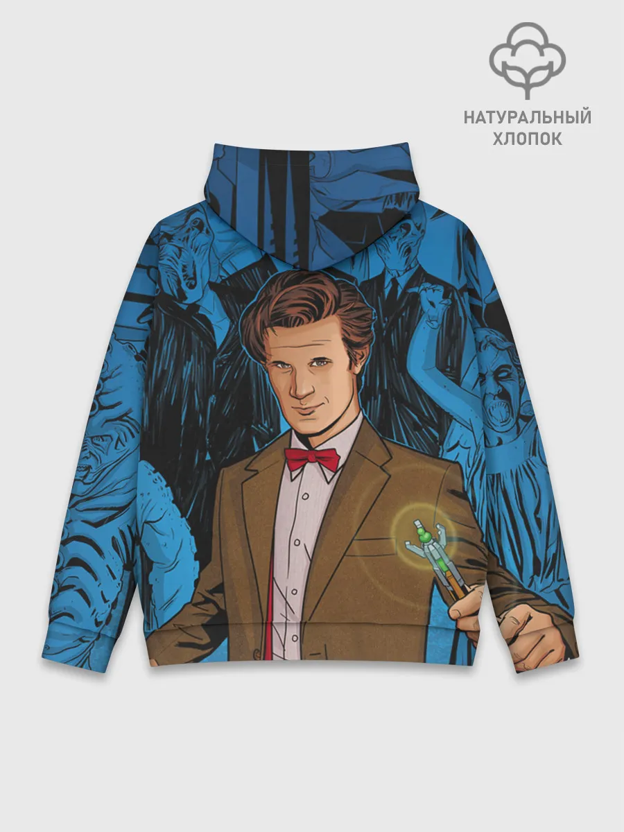 Худи мужской база хлопок / Доктор Кто