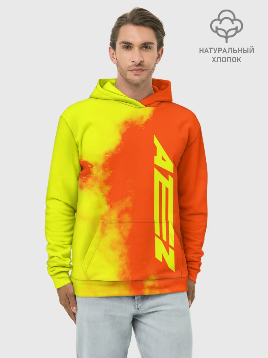 Худи мужской база хлопок / Ateez