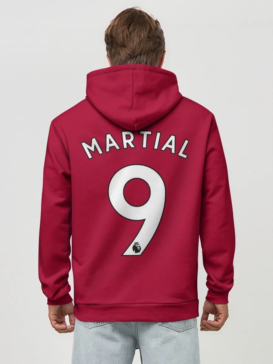 Худи мужской база хлопок / Martial Manchester United 2020