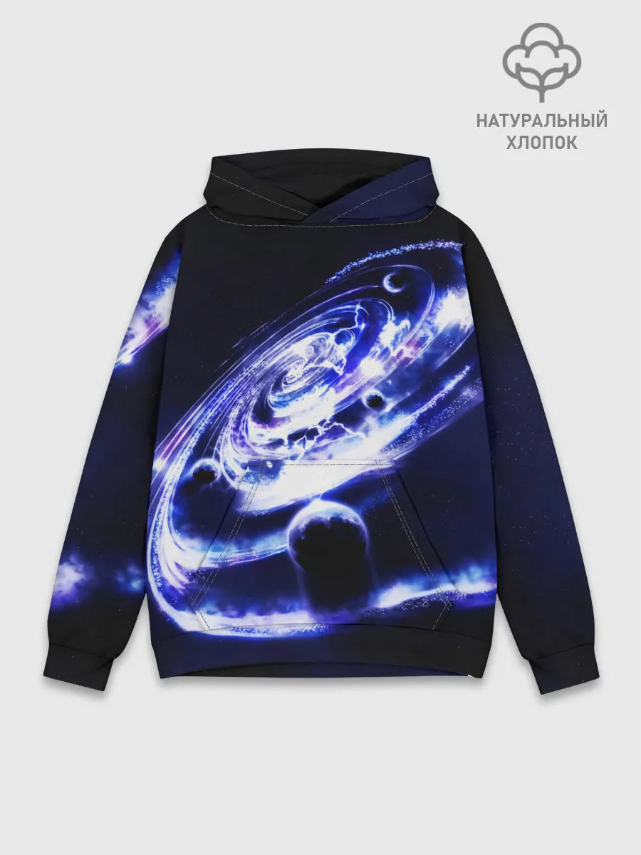Худи мужской база хлопок / GALAXY