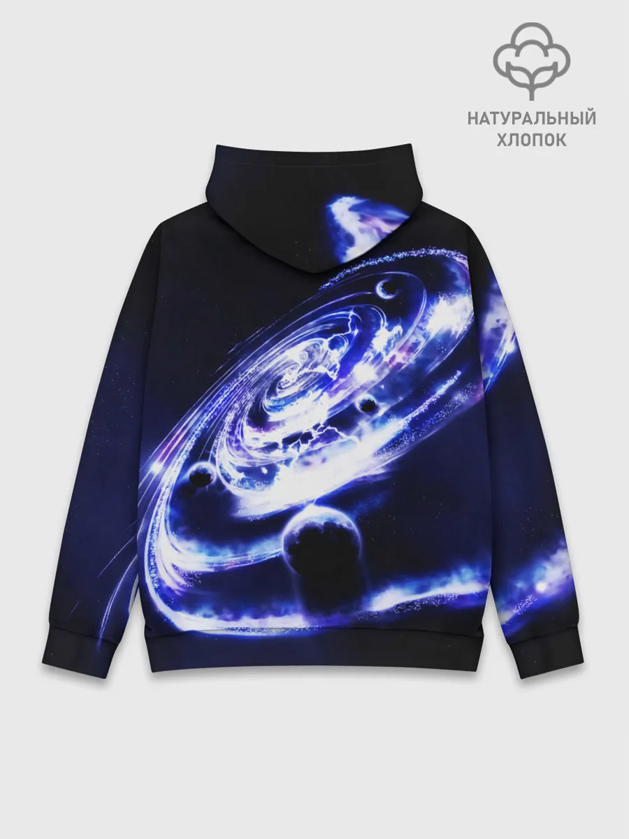 Худи мужской база хлопок / GALAXY