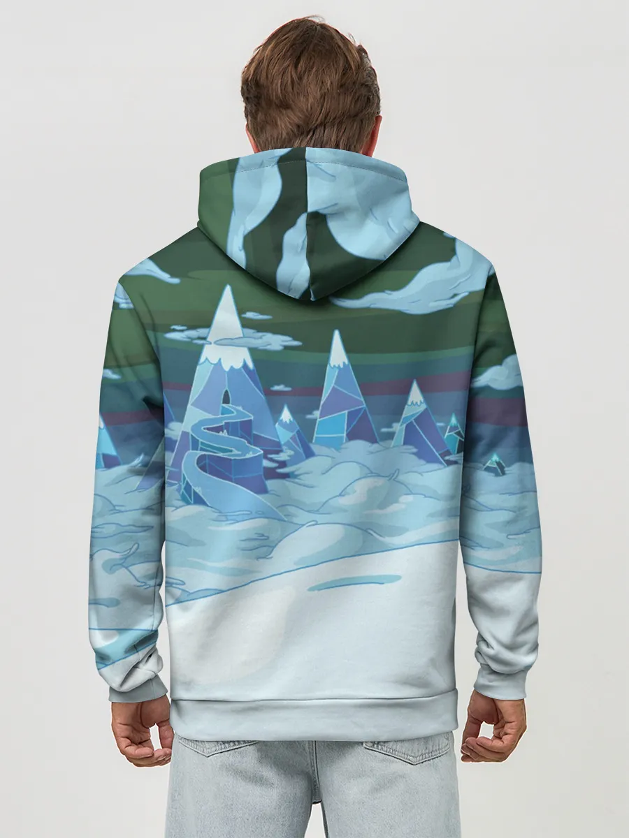 Худи мужской база хлопок / Finn on Jake