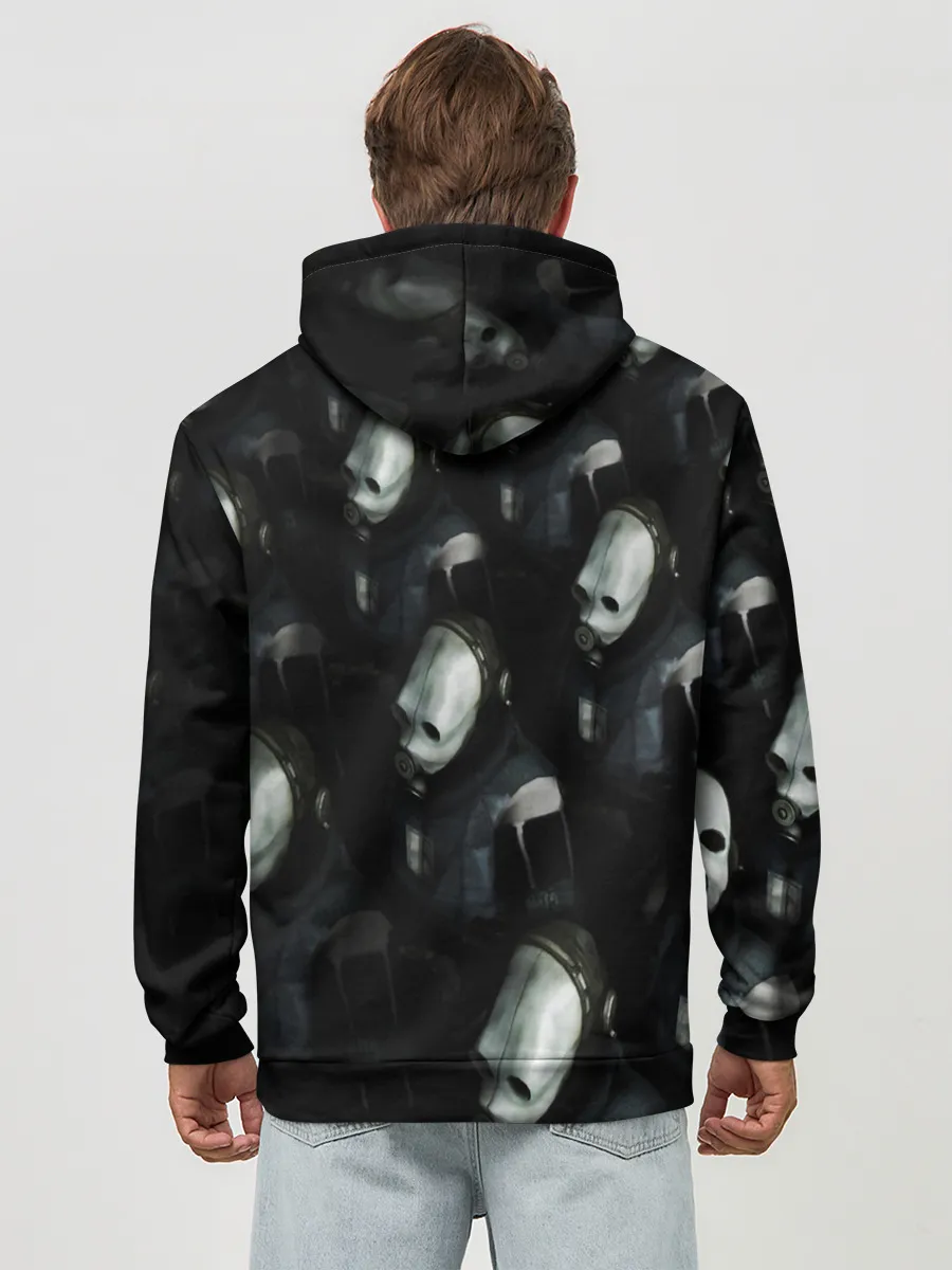 Худи мужской база хлопок / half-life