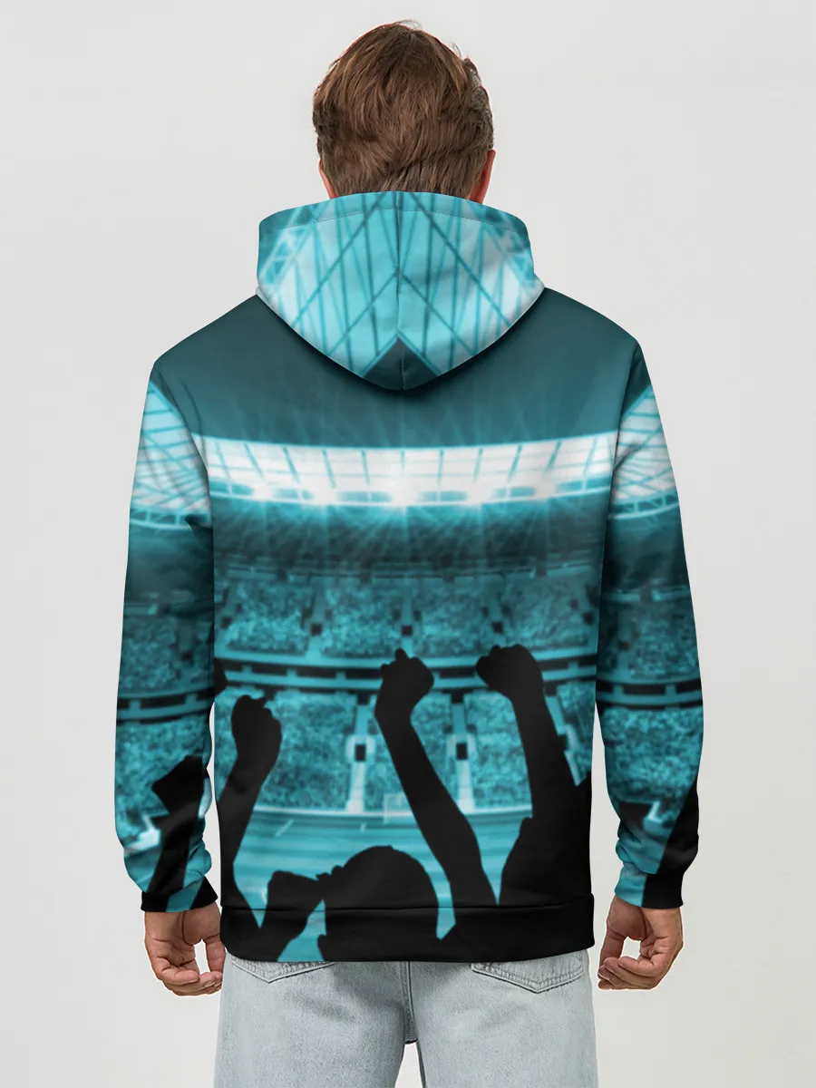 Худи мужской база хлопок / Real Madrid