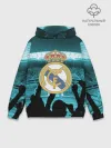 Худи мужской база хлопок / Real Madrid