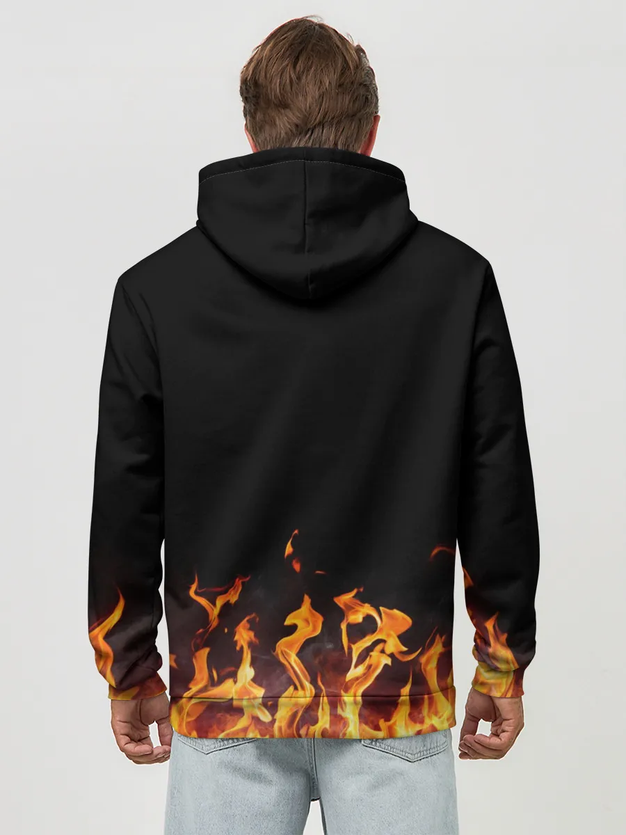 Худи мужской база хлопок / Iron Maiden