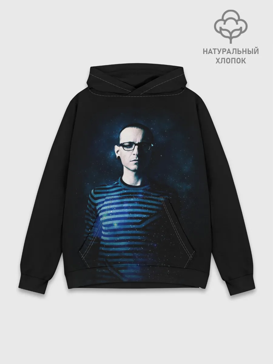 Худи мужской база хлопок / Linkin Park Chester Bennington