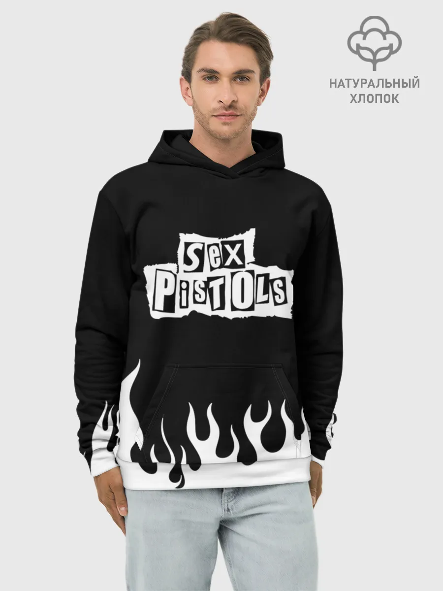 Худи мужской база хлопок / Sex Pistols