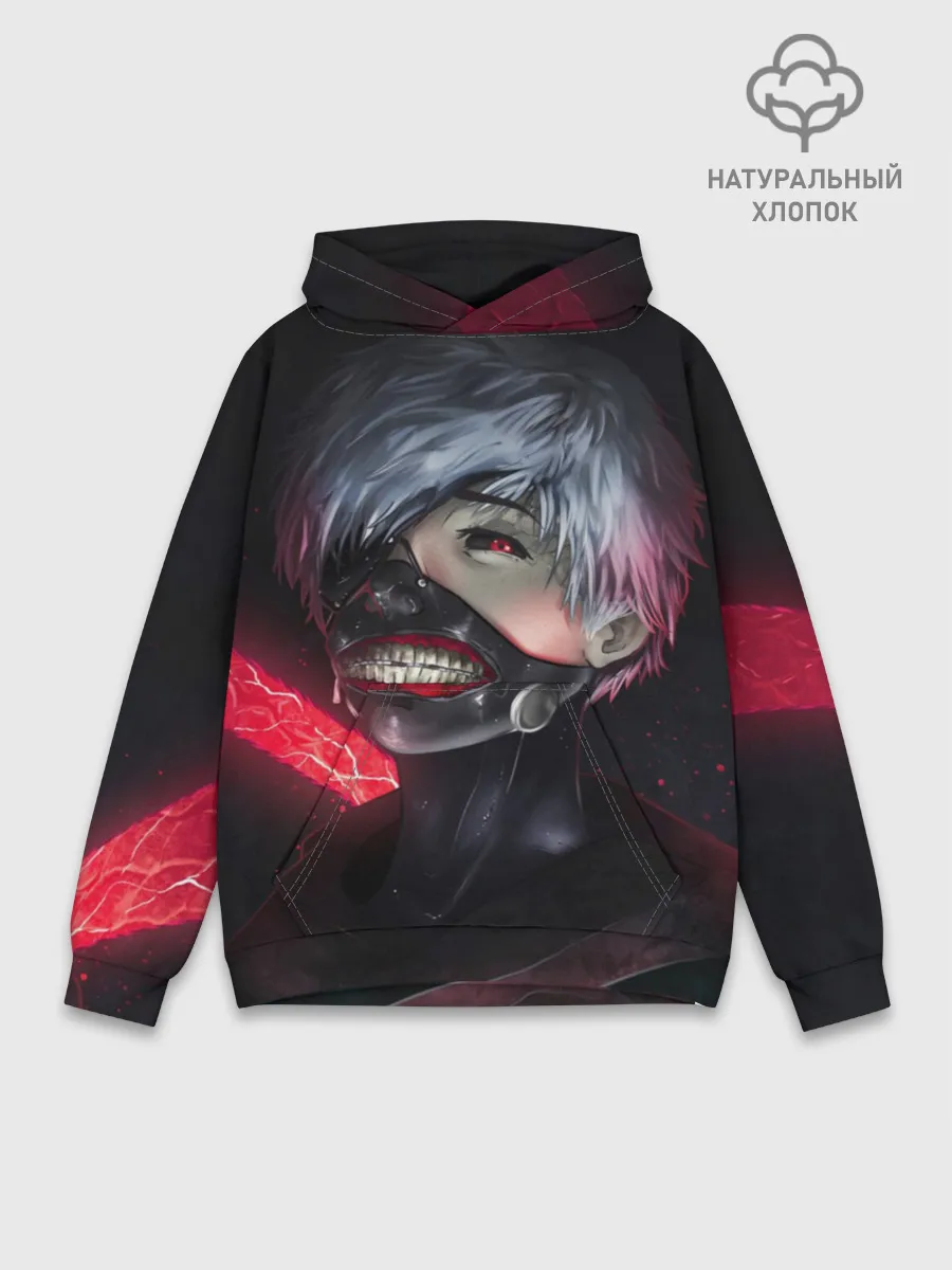 Худи мужской база хлопок / Токийский Гуль