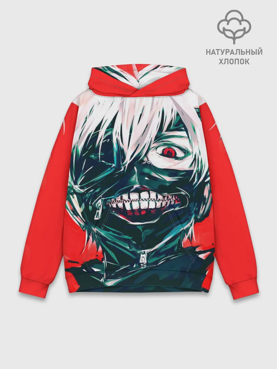 Худи мужской база хлопок / Токийский Гуль