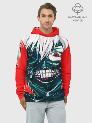 Худи мужской база хлопок / Токийский Гуль