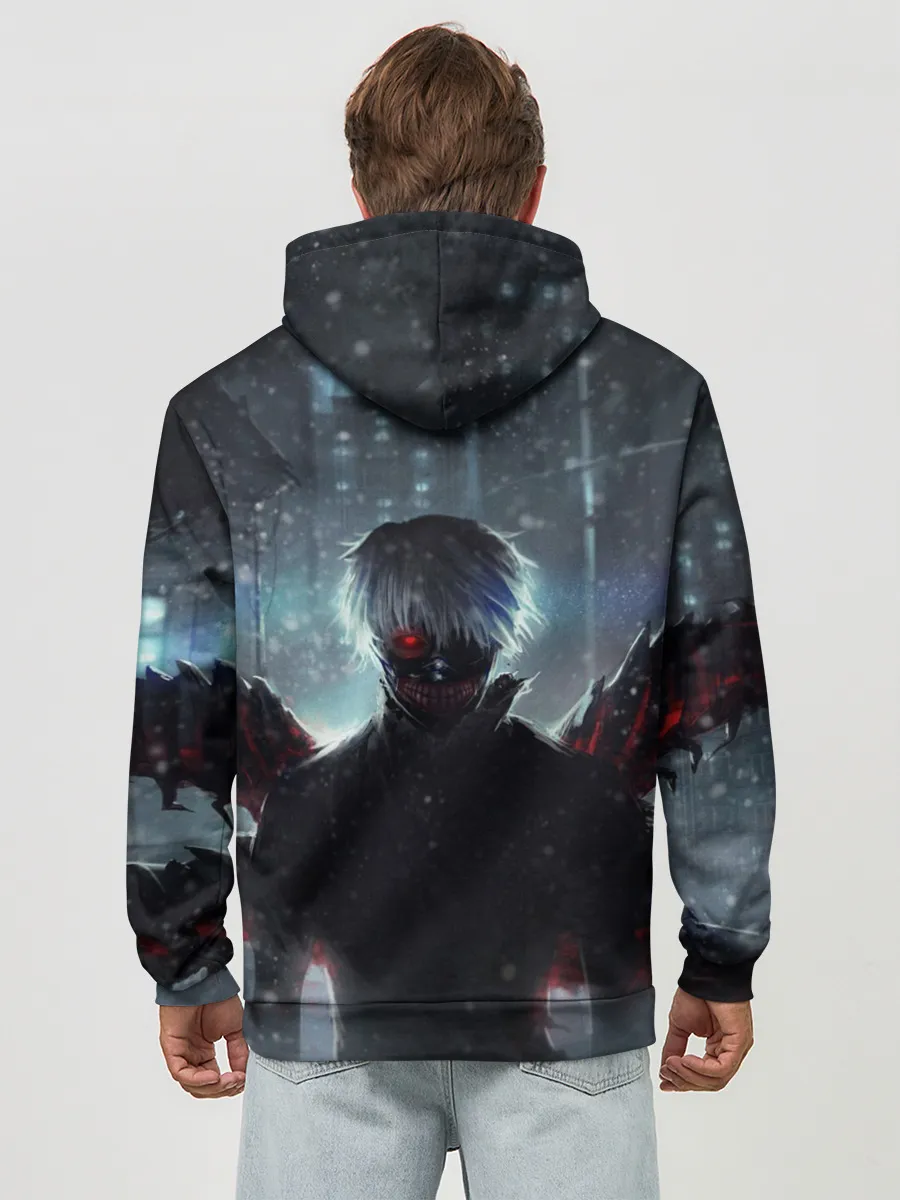 Худи мужской база хлопок / Токийский Гуль