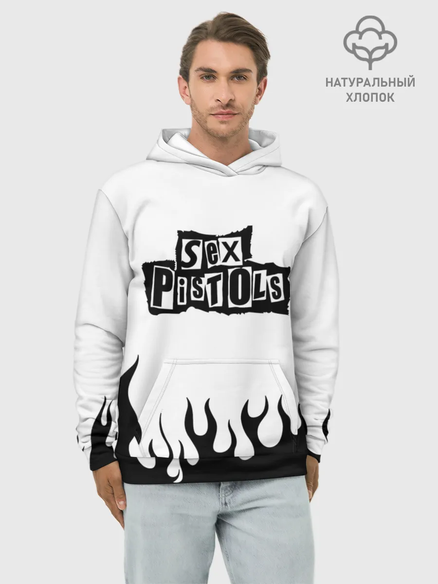 Худи мужской база хлопок / Sex Pistols