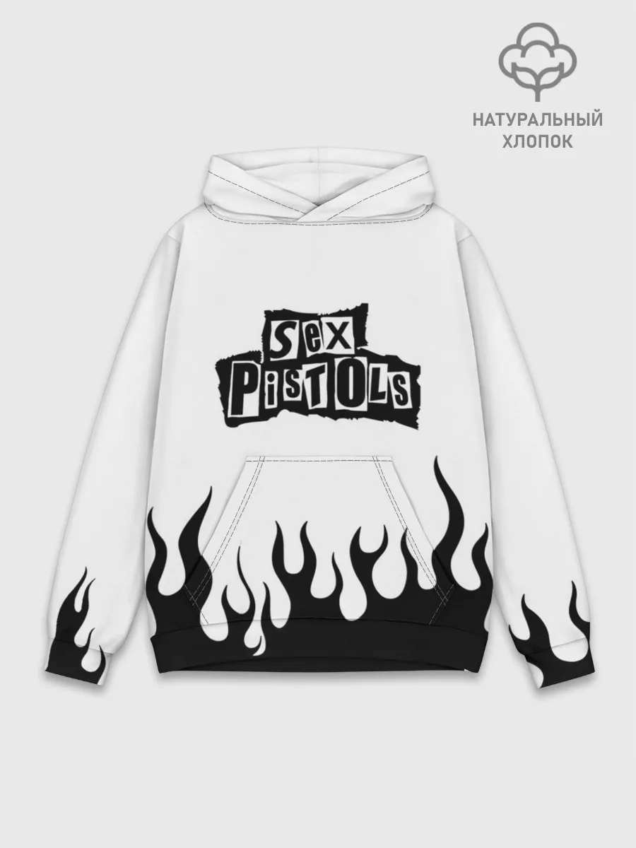 Худи мужской база хлопок / Sex Pistols