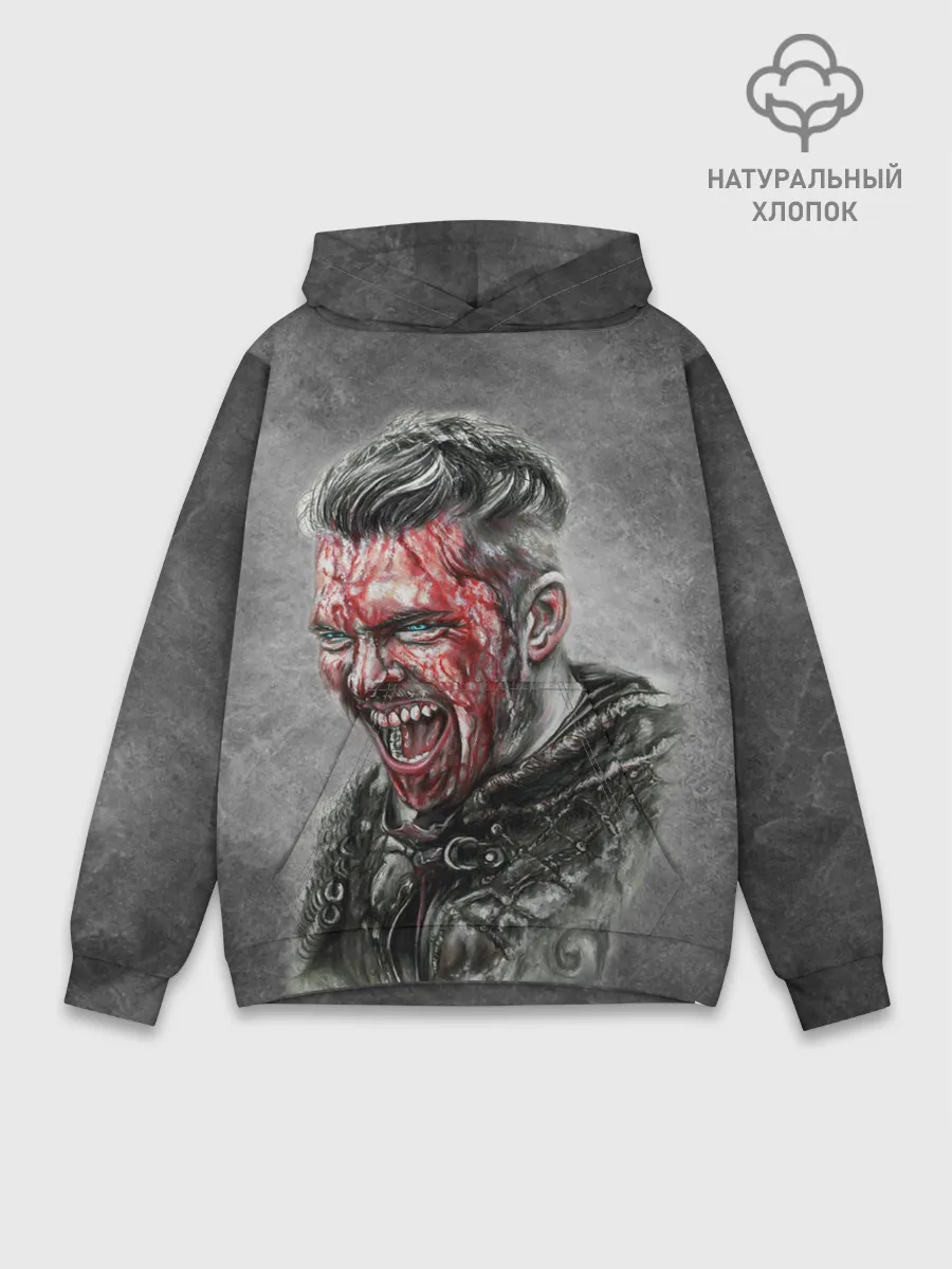Худи мужской база хлопок / vikings