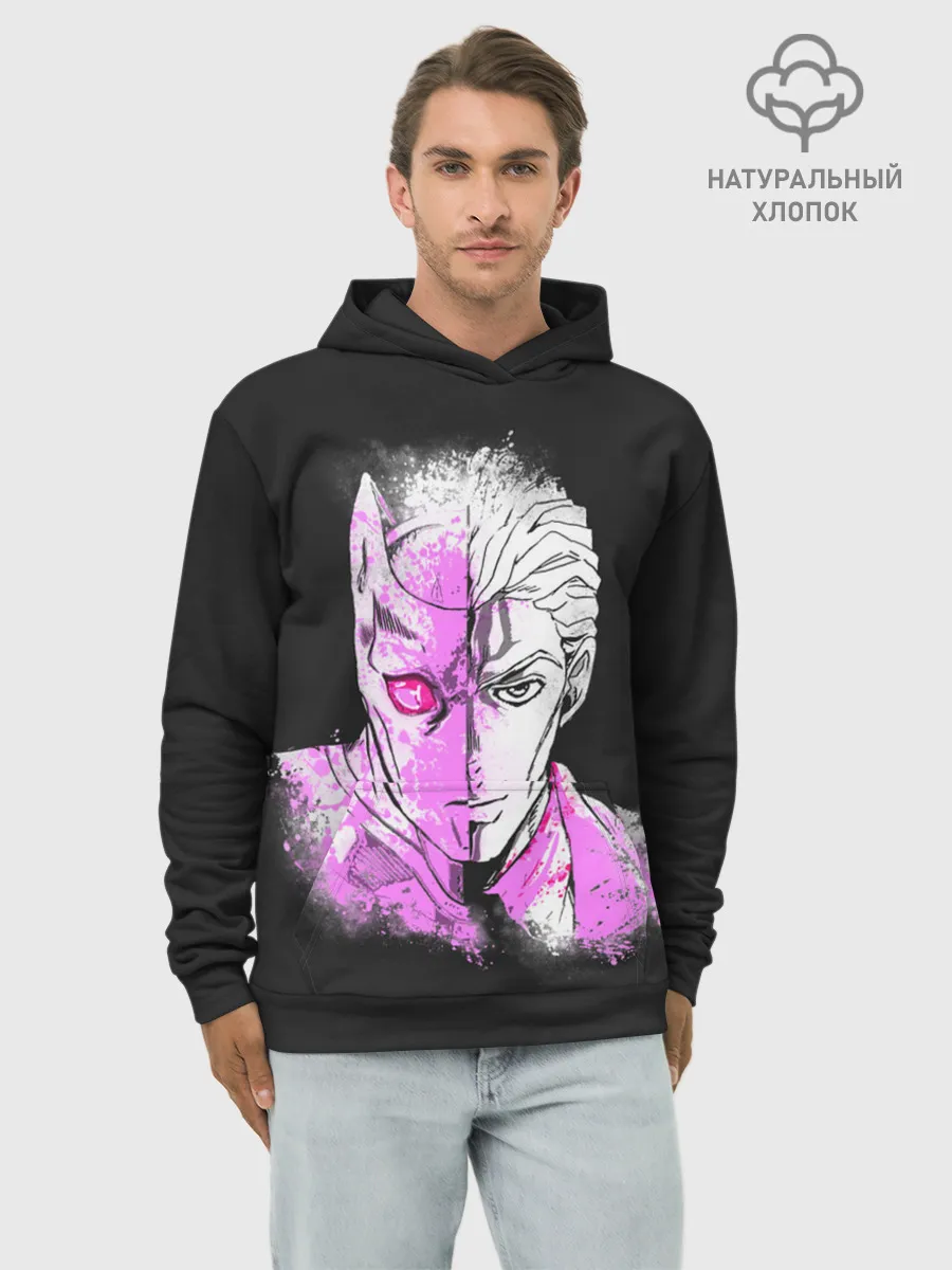 Худи мужской база хлопок / Kira & Killer Queen