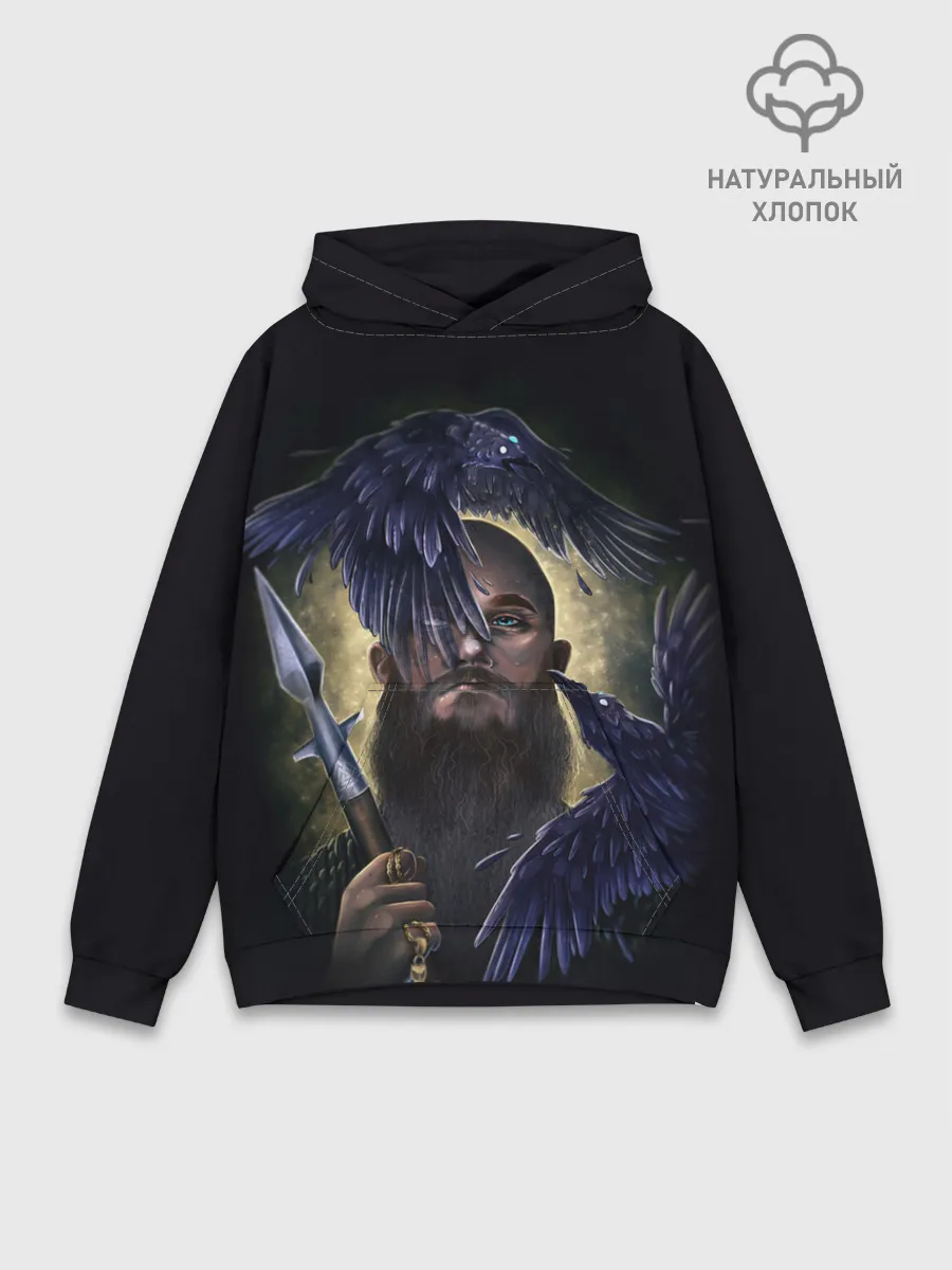 Худи мужской база хлопок / vikings