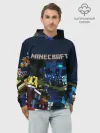 Худи мужской база хлопок / MINECRAFT