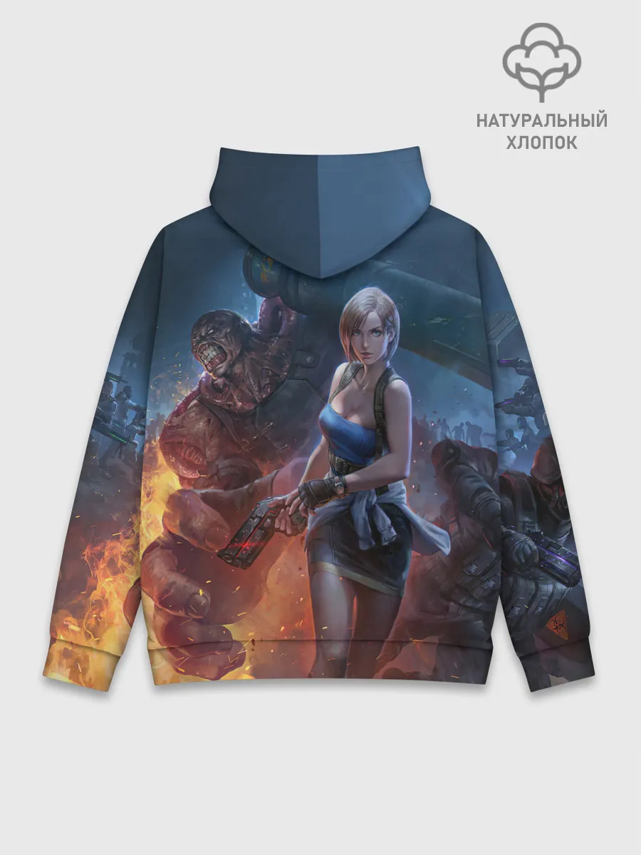 Худи мужской база хлопок / RESIDENT EVIL | ОБИТЕЛЬ ЗЛА