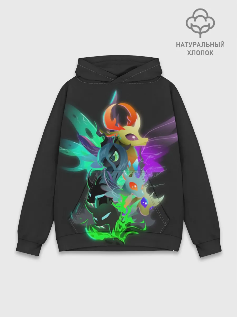 Худи мужской база хлопок / My little pony