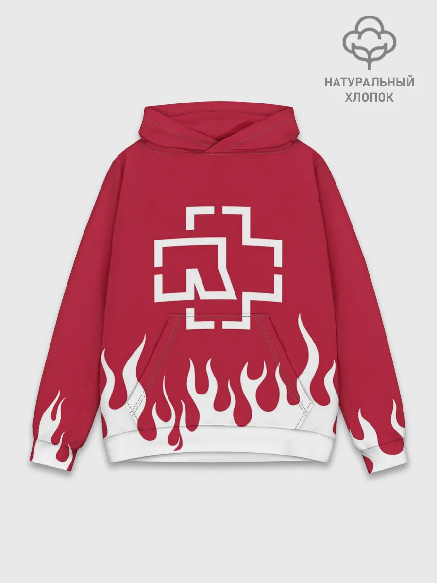 Худи мужской база хлопок / Rammstein