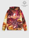 Худи мужской база хлопок / CS GO