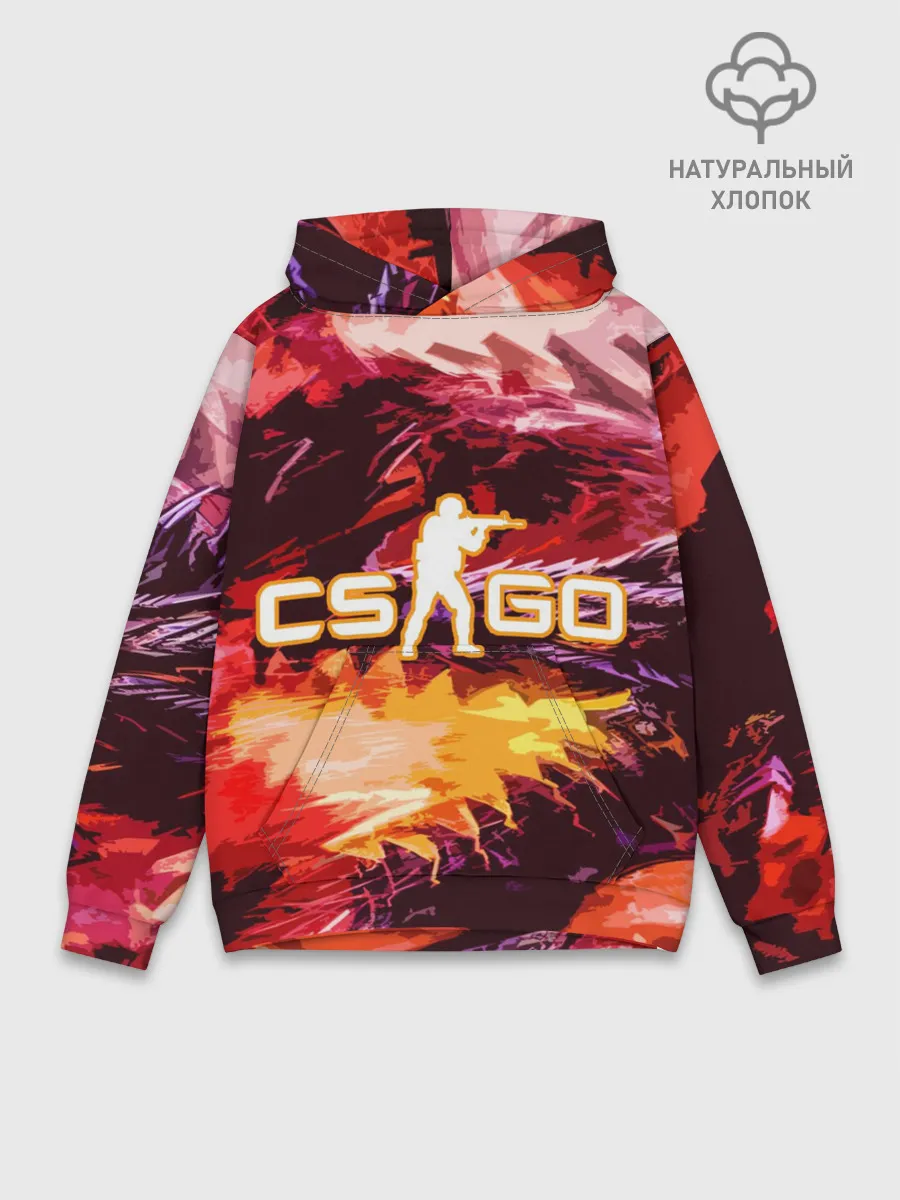 Худи мужской база хлопок / CS GO
