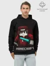 Худи мужской база хлопок / MINECRAFT