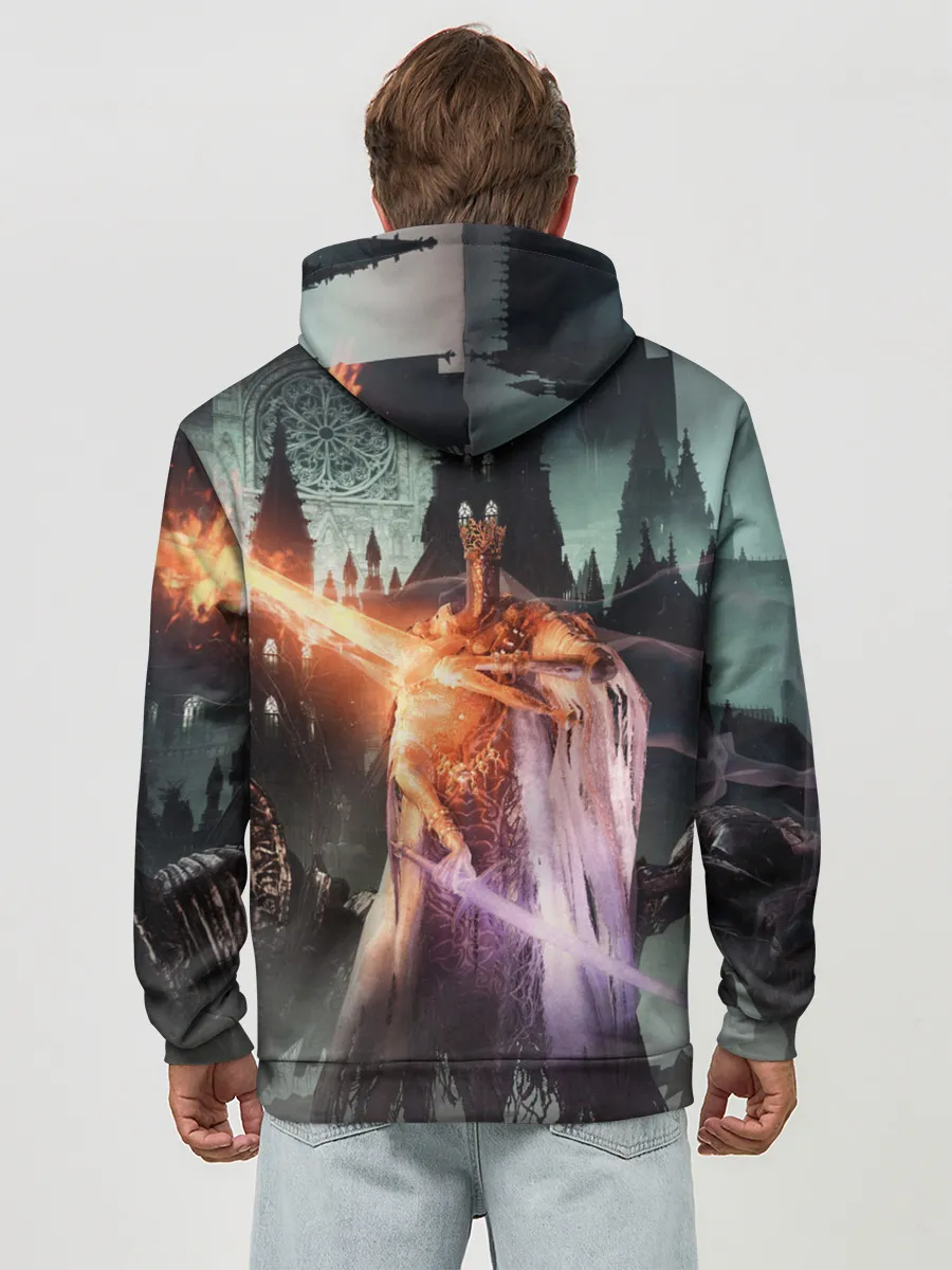 Худи мужской база хлопок / Dark Souls 3 Pontiff Sulyvahn