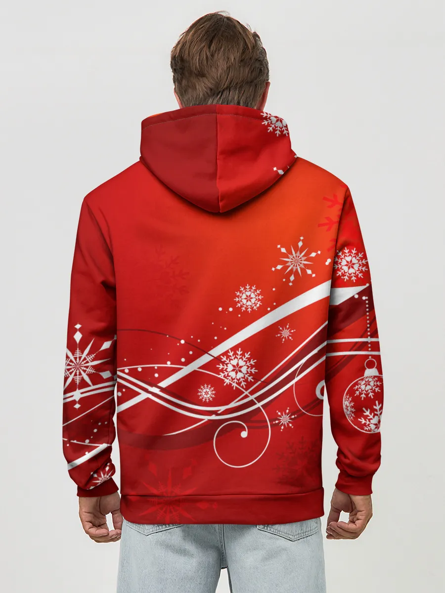 Худи мужской база хлопок / Отель хазбин Новогодний