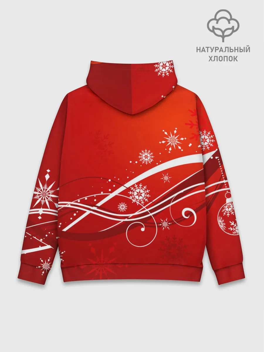Худи мужской база хлопок / Отель хазбин Новогодний