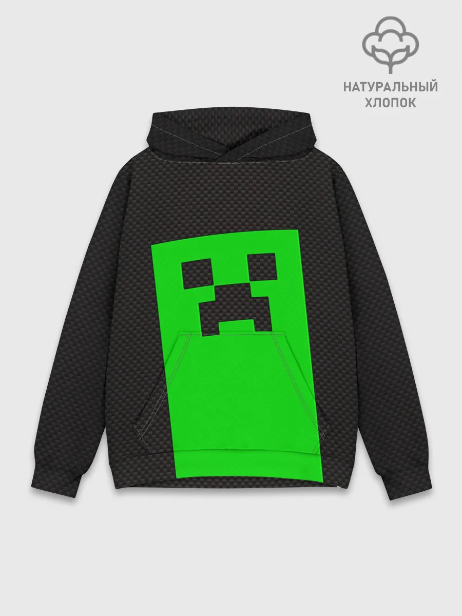 Худи мужской база хлопок / MINECRAFT