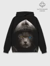 Худи мужской база хлопок / Уличный кот