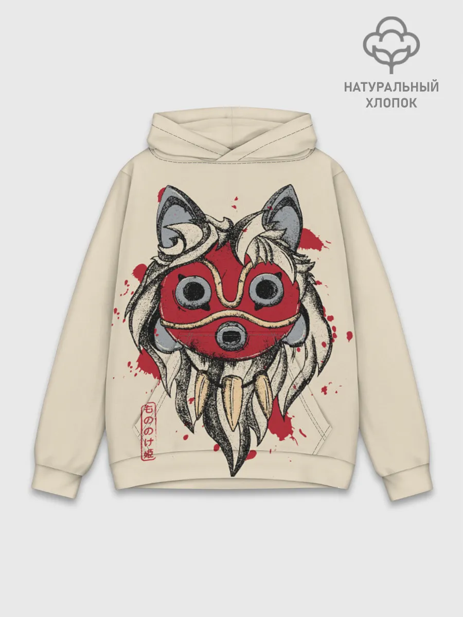 Худи мужской база хлопок / Princess Mononoke