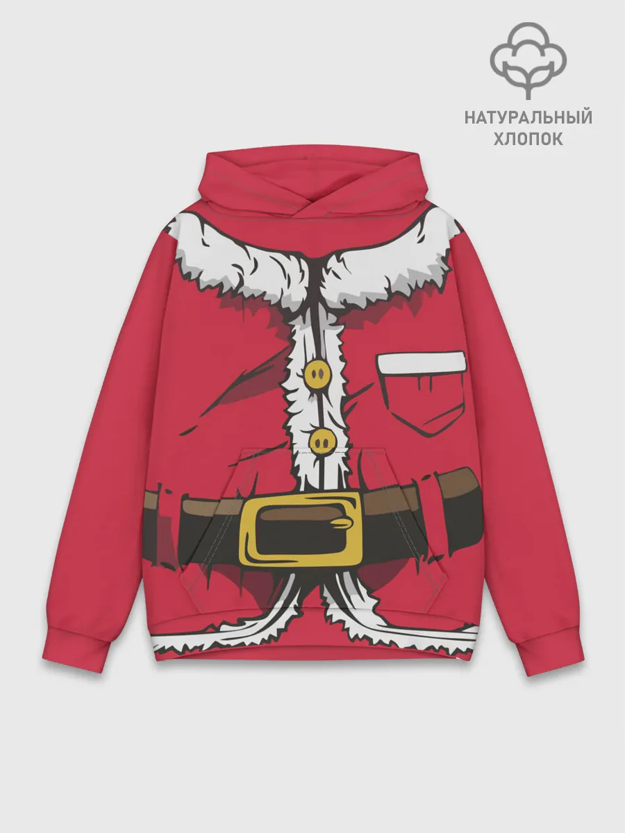 Худи мужской база хлопок / Санта