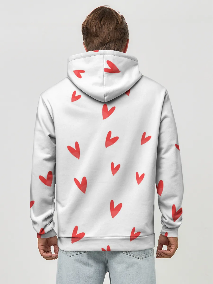 Худи мужской база хлопок / ОТЕЛЬ ХАЗБИН НОВОГОДНИЙ