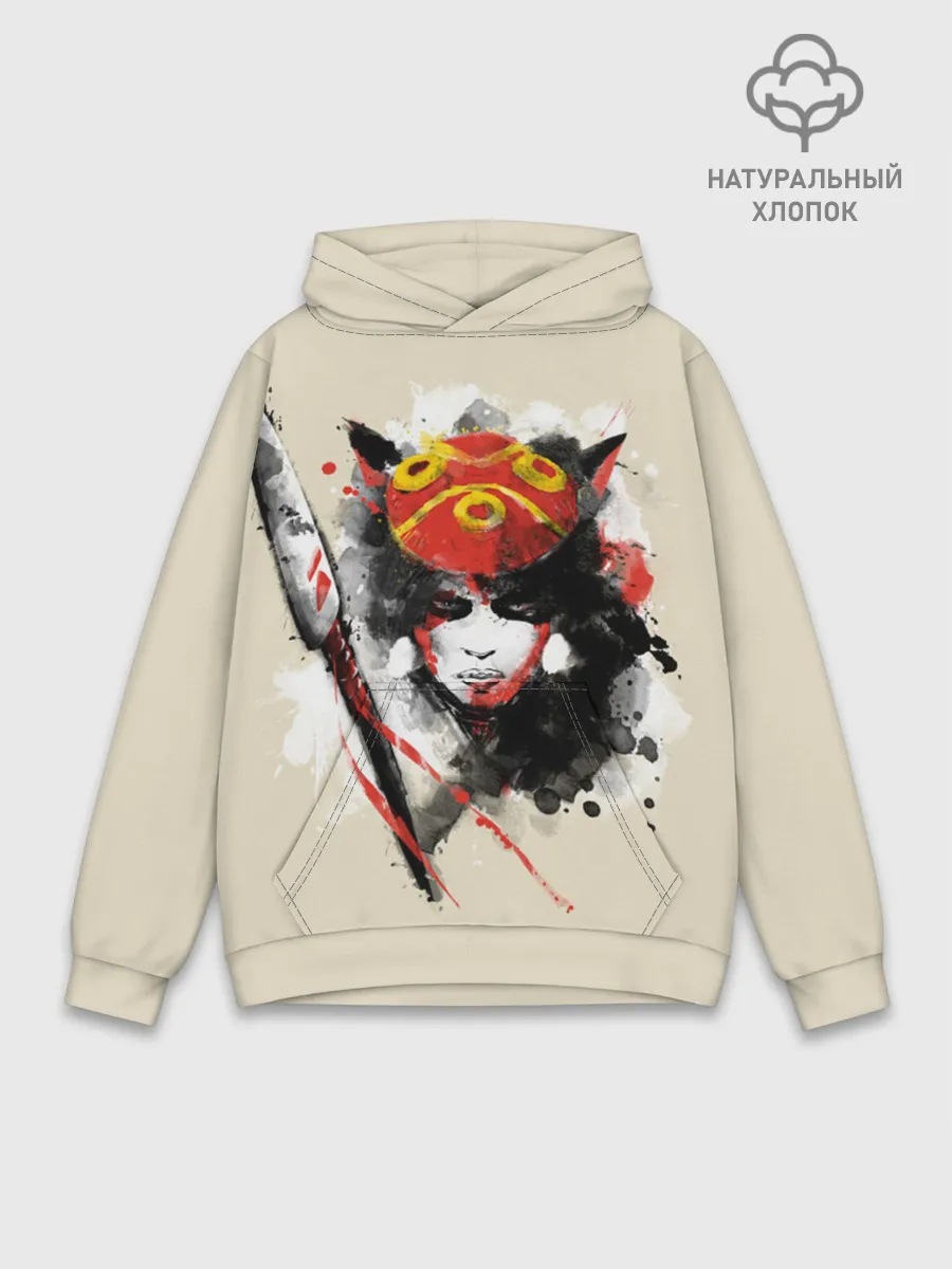 Худи мужской база хлопок / Princess Mononoke