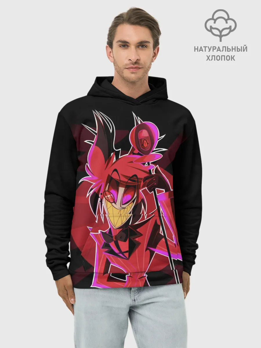 Худи мужской база хлопок / Отель Хазбин