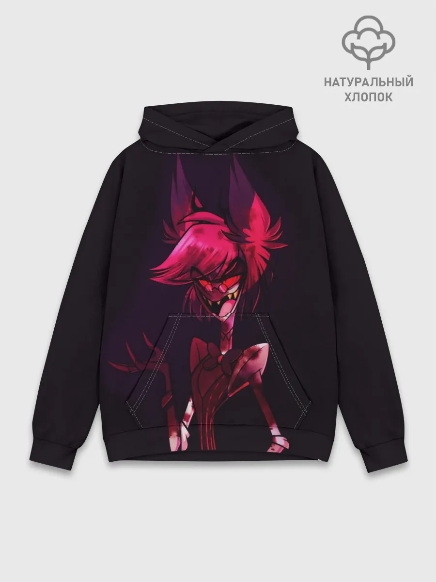 Худи мужской база хлопок / Отель Хазбин