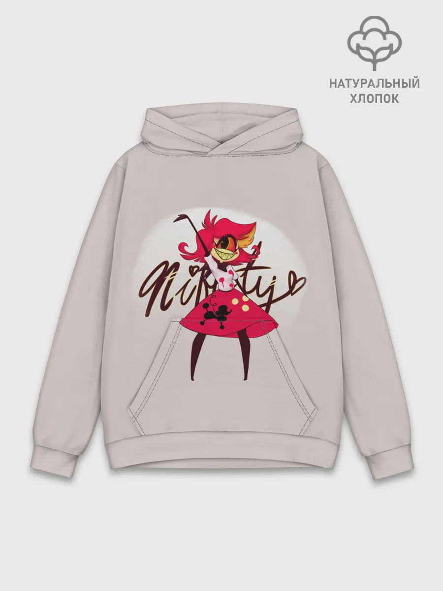 Худи мужской база хлопок / Отель Хазбин