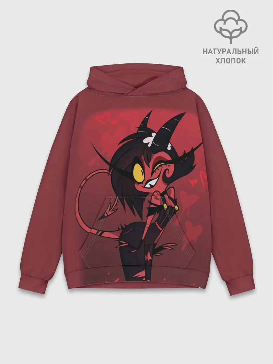 Худи мужской база хлопок / Отель Хазбин