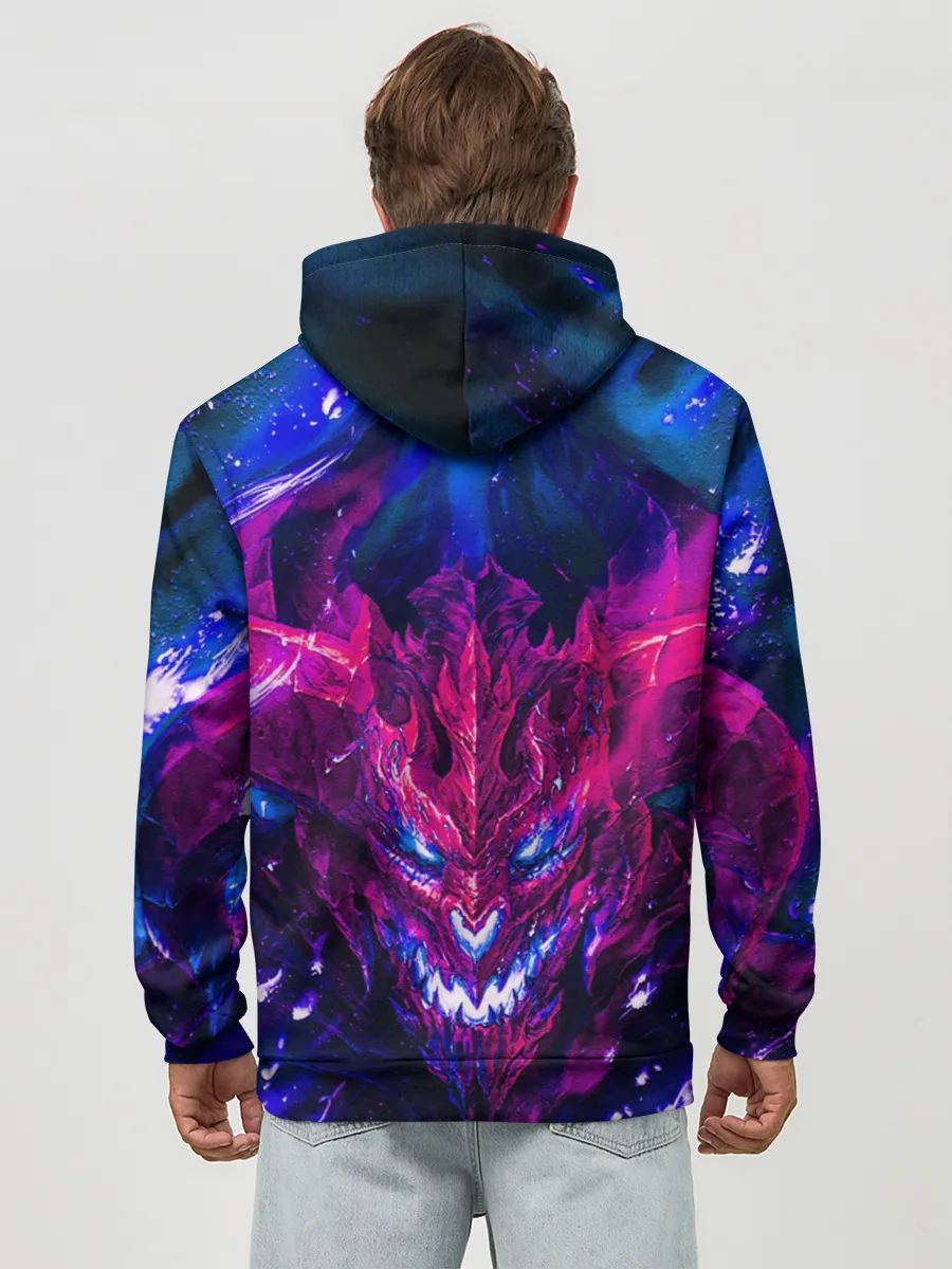 Худи мужской база хлопок / CS GO + текстура ТОП